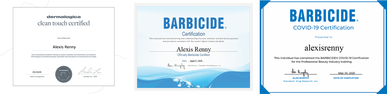 Clean Touch and Barbacide Certified